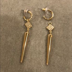 Stella & Dot Bianca 2 in 1 spike earring